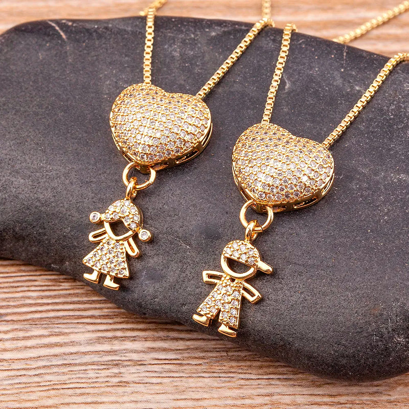 Colar Amor de Mãe Banhado a Ouro 18k - Encontre Aqui Store💕